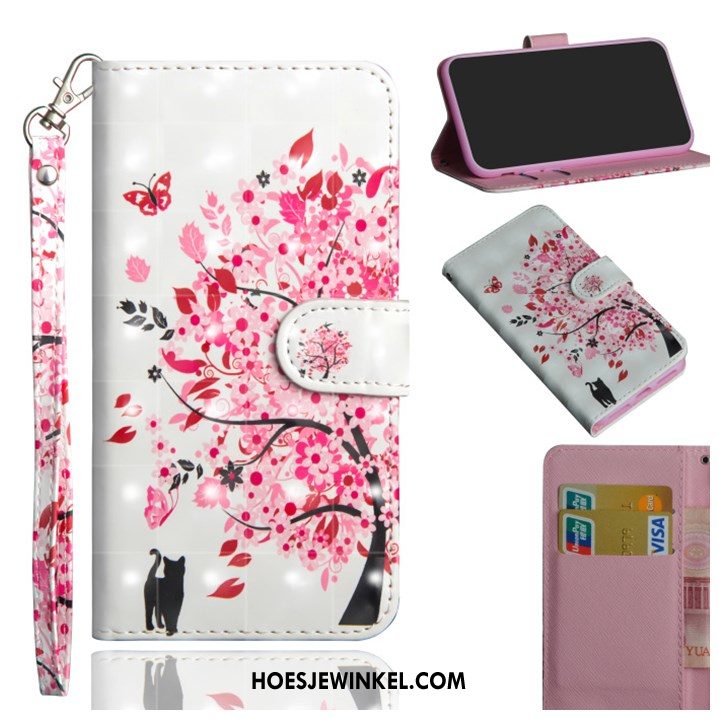 Samsung Galaxy S10 Lite Hoesje Mobiele Telefoon Ster Rood, Samsung Galaxy S10 Lite Hoesje Bescherming Folio