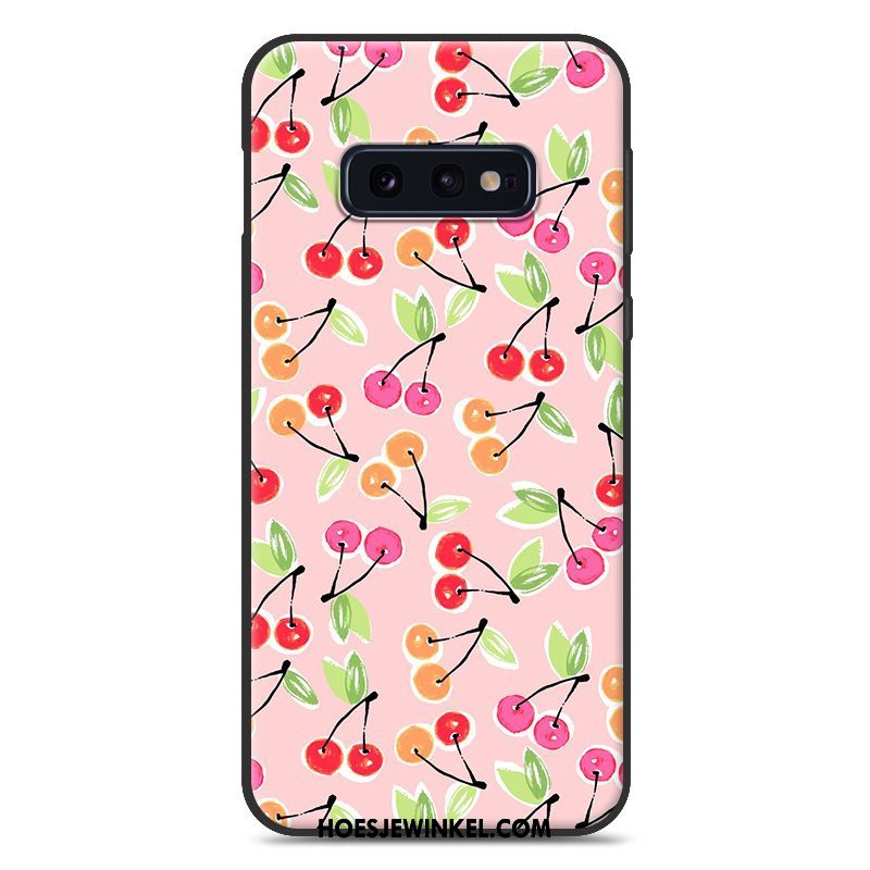 Samsung Galaxy S10e Hoesje Anti-fall Trend Ster, Samsung Galaxy S10e Hoesje Bescherming Zacht Beige