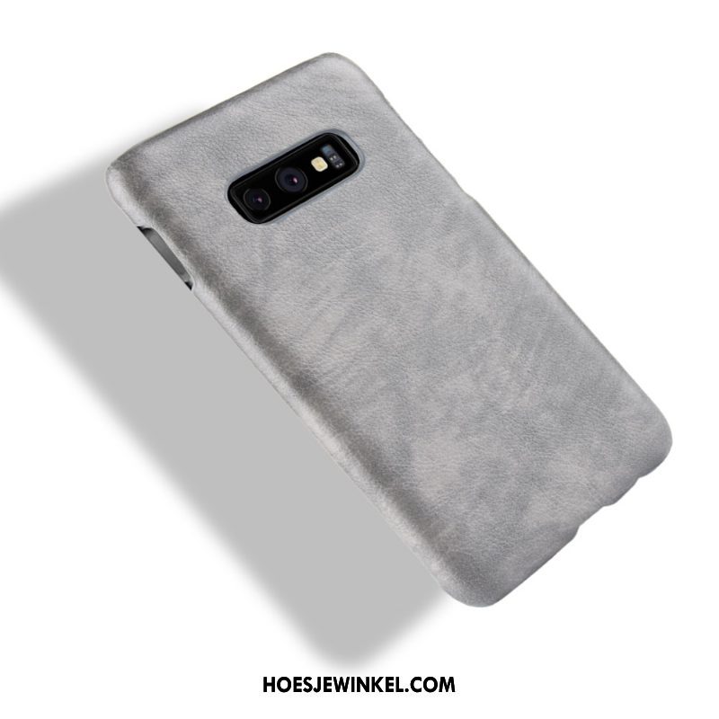 Samsung Galaxy S10e Hoesje Bruin Soort Aziatische Vrucht Hoes, Samsung Galaxy S10e Hoesje Patroon Ster