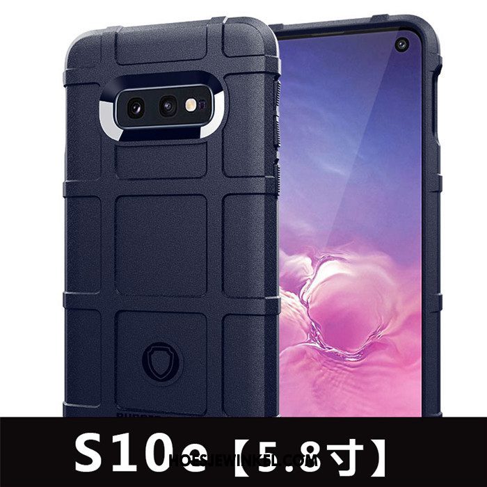 Samsung Galaxy S10e Hoesje Eenvoudige Trend Schrobben, Samsung Galaxy S10e Hoesje Siliconen Nieuw