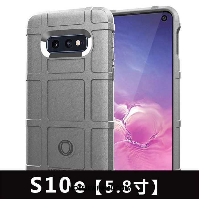 Samsung Galaxy S10e Hoesje Eenvoudige Trend Schrobben, Samsung Galaxy S10e Hoesje Siliconen Nieuw