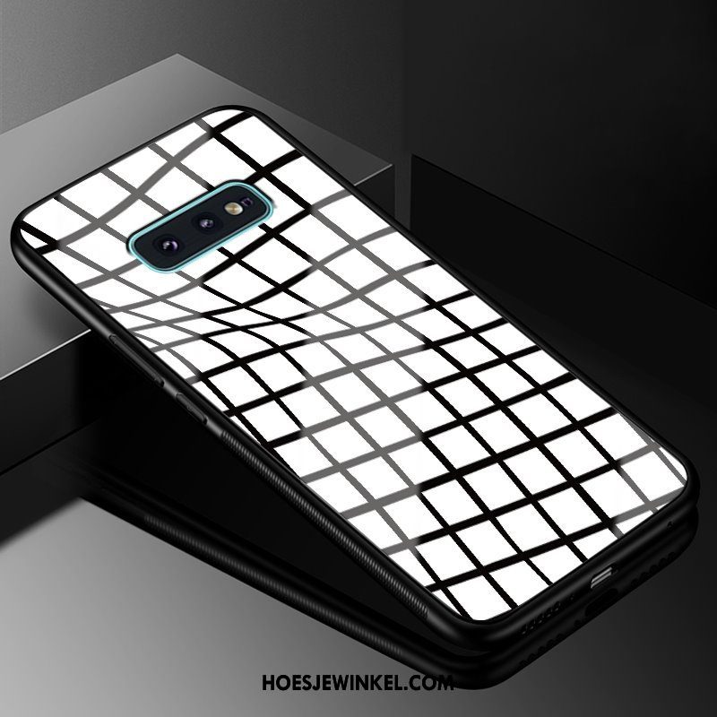 Samsung Galaxy S10e Hoesje Glas Mobiele Telefoon Bescherming, Samsung Galaxy S10e Hoesje Zwart Nieuw