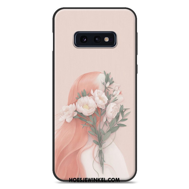 Samsung Galaxy S10e Hoesje Hanger Zacht Mobiele Telefoon, Samsung Galaxy S10e Hoesje Rood Vers