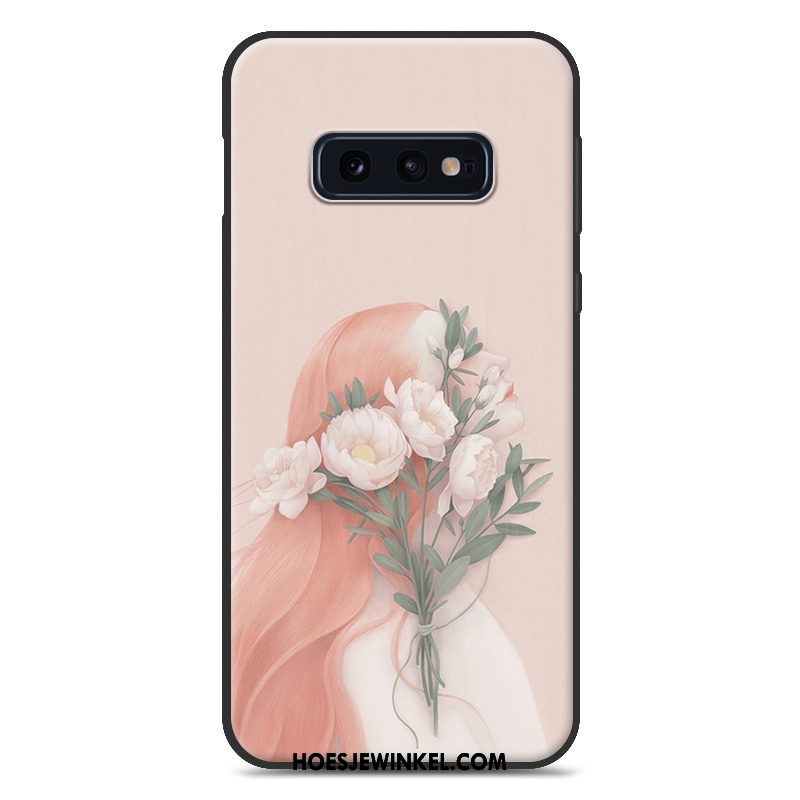 Samsung Galaxy S10e Hoesje Hanger Zacht Mobiele Telefoon, Samsung Galaxy S10e Hoesje Rood Vers