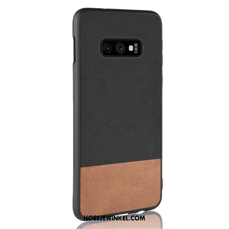 Samsung Galaxy S10e Hoesje Hard Mobiele Telefoon Leer, Samsung Galaxy S10e Hoesje Gemengde Kleuren Ster