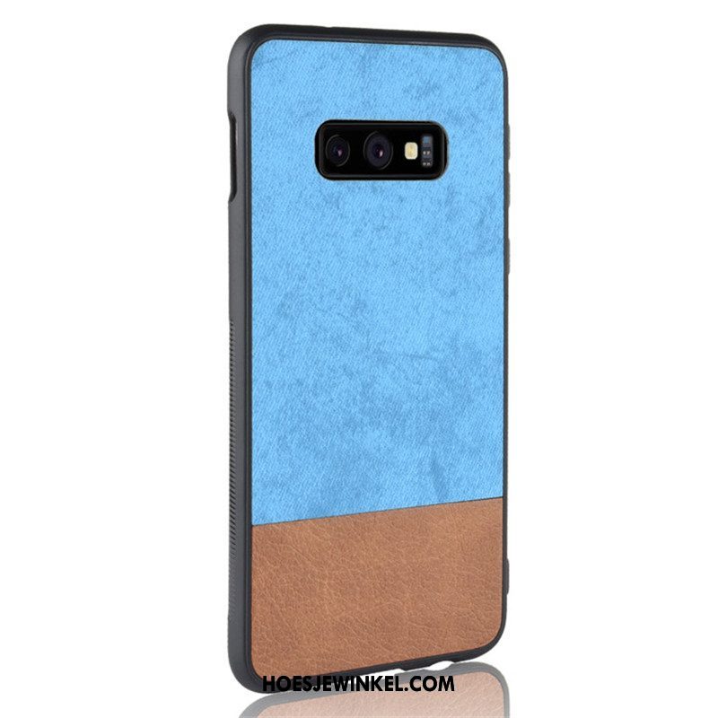 Samsung Galaxy S10e Hoesje Hard Mobiele Telefoon Leer, Samsung Galaxy S10e Hoesje Gemengde Kleuren Ster