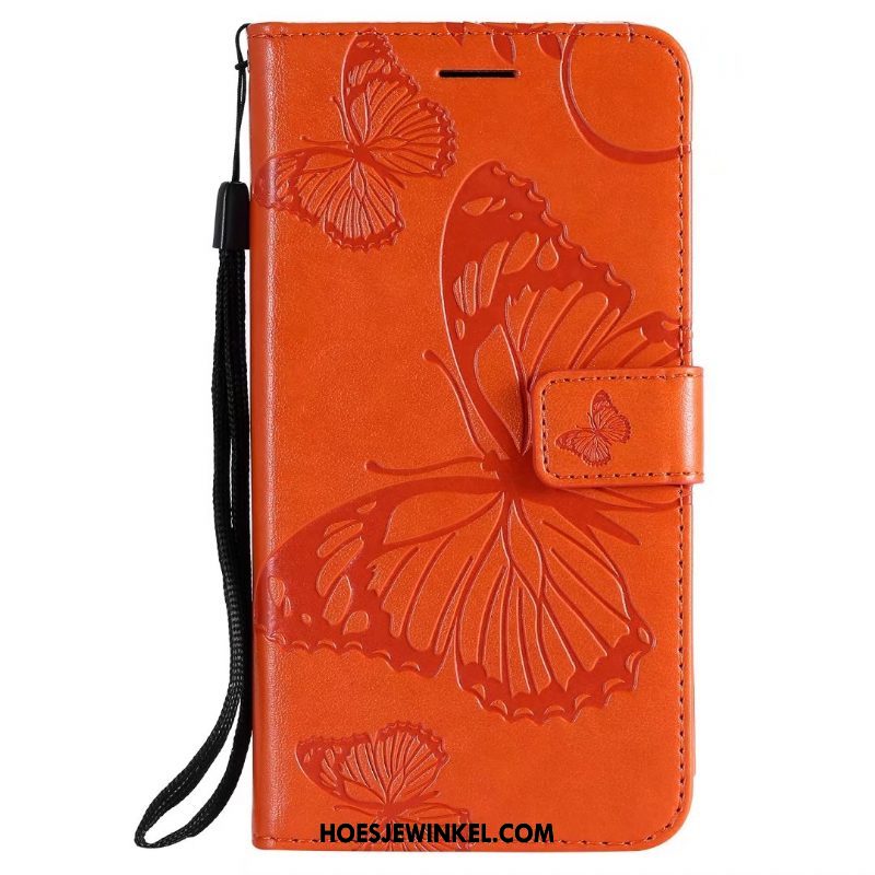 Samsung Galaxy S10e Hoesje Hoes Bescherming Leren Etui, Samsung Galaxy S10e Hoesje Ster Anti-fall