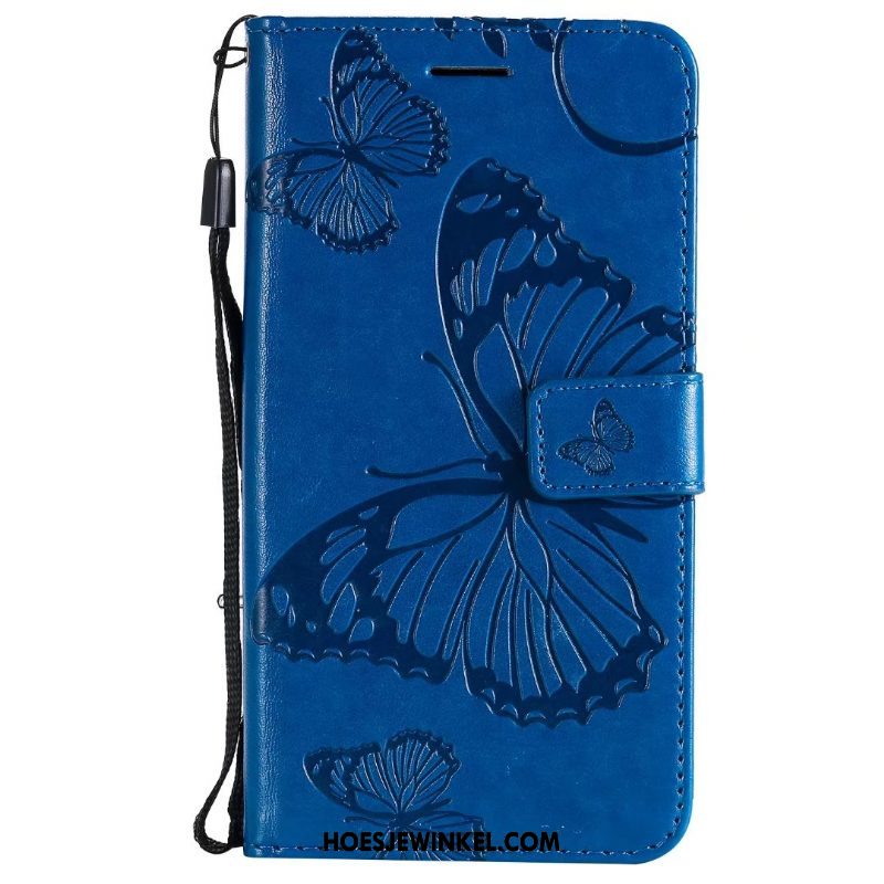 Samsung Galaxy S10e Hoesje Hoes Bescherming Leren Etui, Samsung Galaxy S10e Hoesje Ster Anti-fall