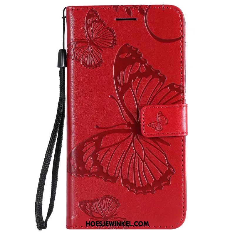 Samsung Galaxy S10e Hoesje Hoes Bescherming Leren Etui, Samsung Galaxy S10e Hoesje Ster Anti-fall