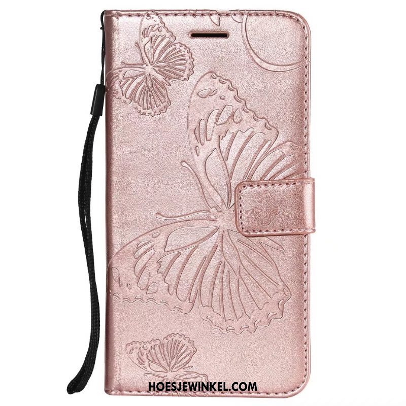 Samsung Galaxy S10e Hoesje Hoes Bescherming Leren Etui, Samsung Galaxy S10e Hoesje Ster Anti-fall