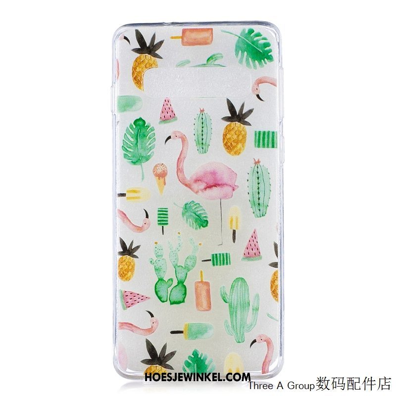 Samsung Galaxy S10e Hoesje Hoes Siliconen Ster, Samsung Galaxy S10e Hoesje Mobiele Telefoon All Inclusive