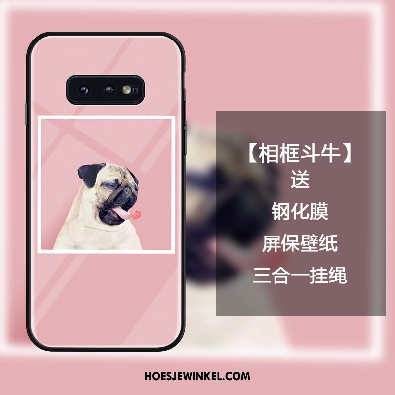 Samsung Galaxy S10e Hoesje Kat Hanger Mobiele Telefoon, Samsung Galaxy S10e Hoesje Hoes Wit