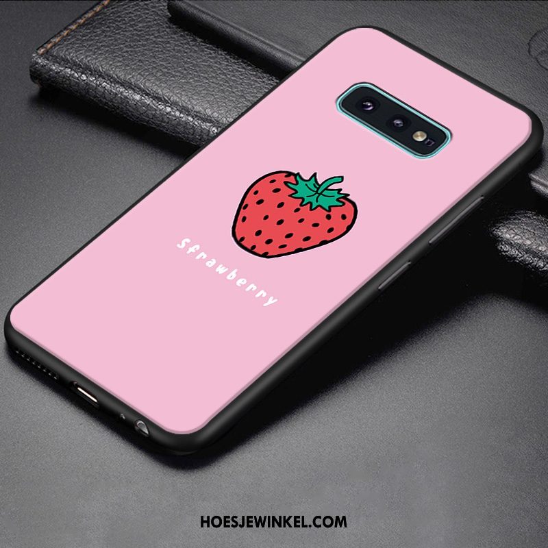 Samsung Galaxy S10e Hoesje Mini Ster Siliconen, Samsung Galaxy S10e Hoesje Groen Jeugd