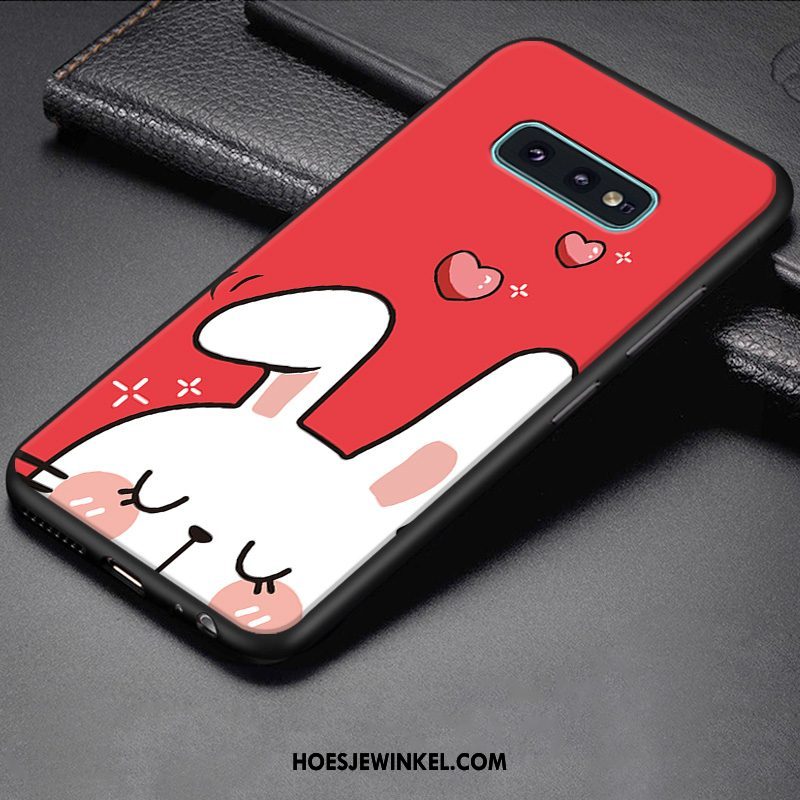 Samsung Galaxy S10e Hoesje Mini Ster Siliconen, Samsung Galaxy S10e Hoesje Groen Jeugd