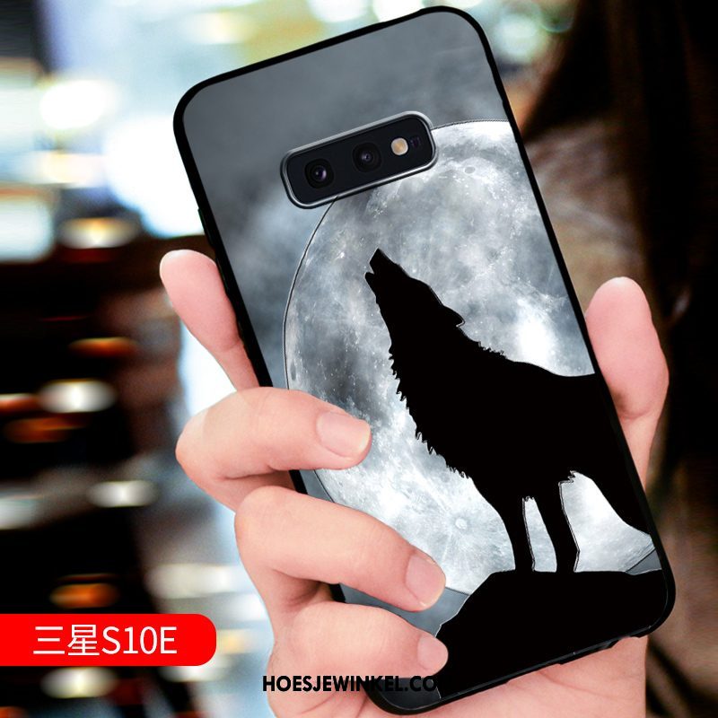 Samsung Galaxy S10e Hoesje Siliconen All Inclusive Anti-fall, Samsung Galaxy S10e Hoesje Pas Trendy Merk