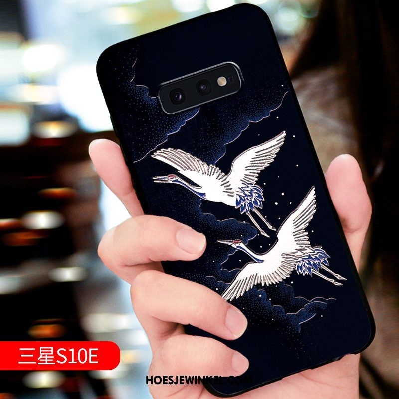 Samsung Galaxy S10e Hoesje Siliconen All Inclusive Anti-fall, Samsung Galaxy S10e Hoesje Pas Trendy Merk