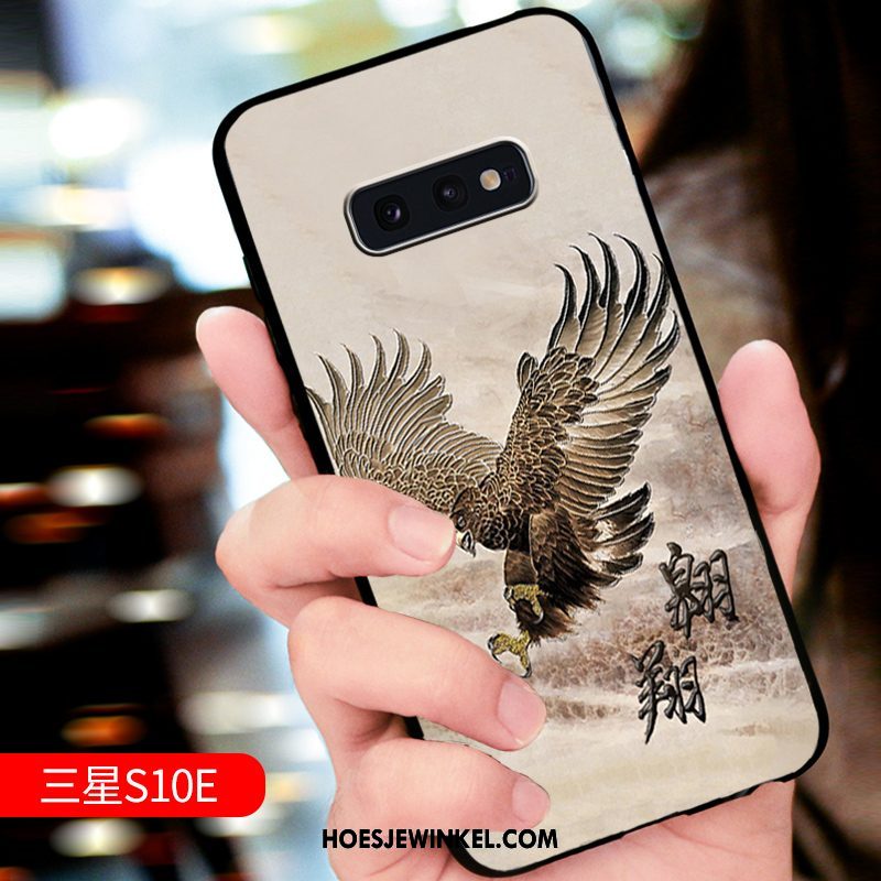 Samsung Galaxy S10e Hoesje Siliconen All Inclusive Anti-fall, Samsung Galaxy S10e Hoesje Pas Trendy Merk