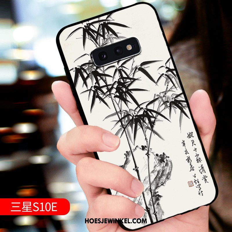 Samsung Galaxy S10e Hoesje Siliconen All Inclusive Anti-fall, Samsung Galaxy S10e Hoesje Pas Trendy Merk