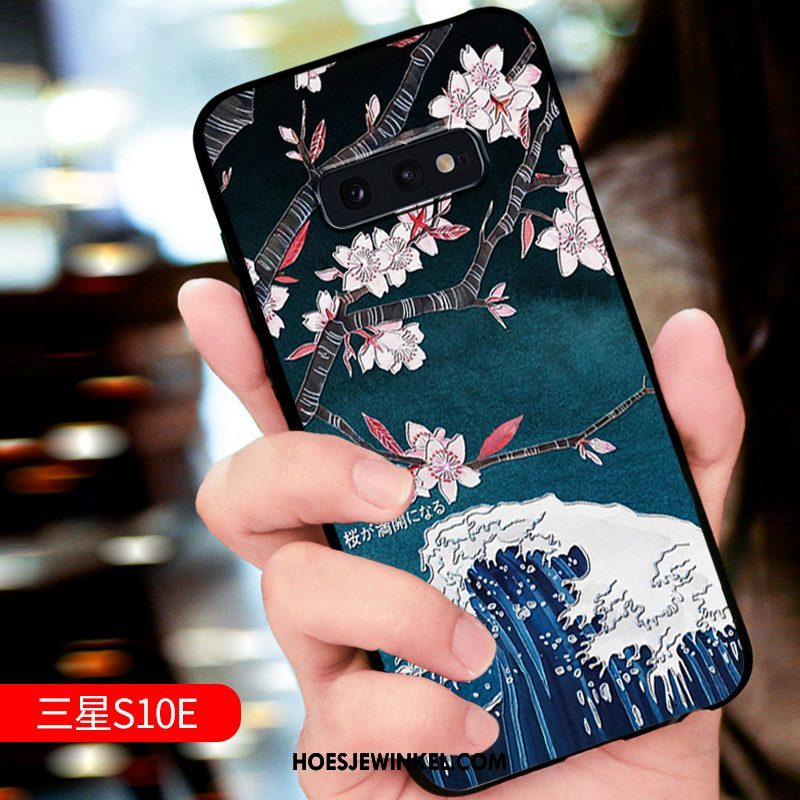 Samsung Galaxy S10e Hoesje Siliconen All Inclusive Anti-fall, Samsung Galaxy S10e Hoesje Pas Trendy Merk