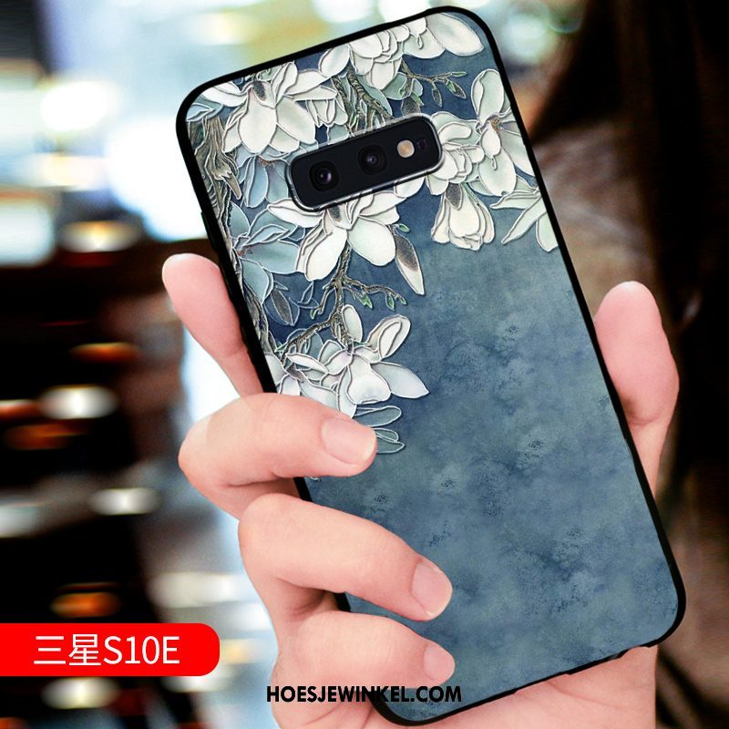 Samsung Galaxy S10e Hoesje Siliconen All Inclusive Anti-fall, Samsung Galaxy S10e Hoesje Pas Trendy Merk