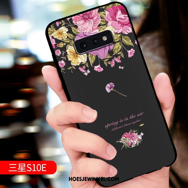 Samsung Galaxy S10e Hoesje Siliconen All Inclusive Anti-fall, Samsung Galaxy S10e Hoesje Pas Trendy Merk