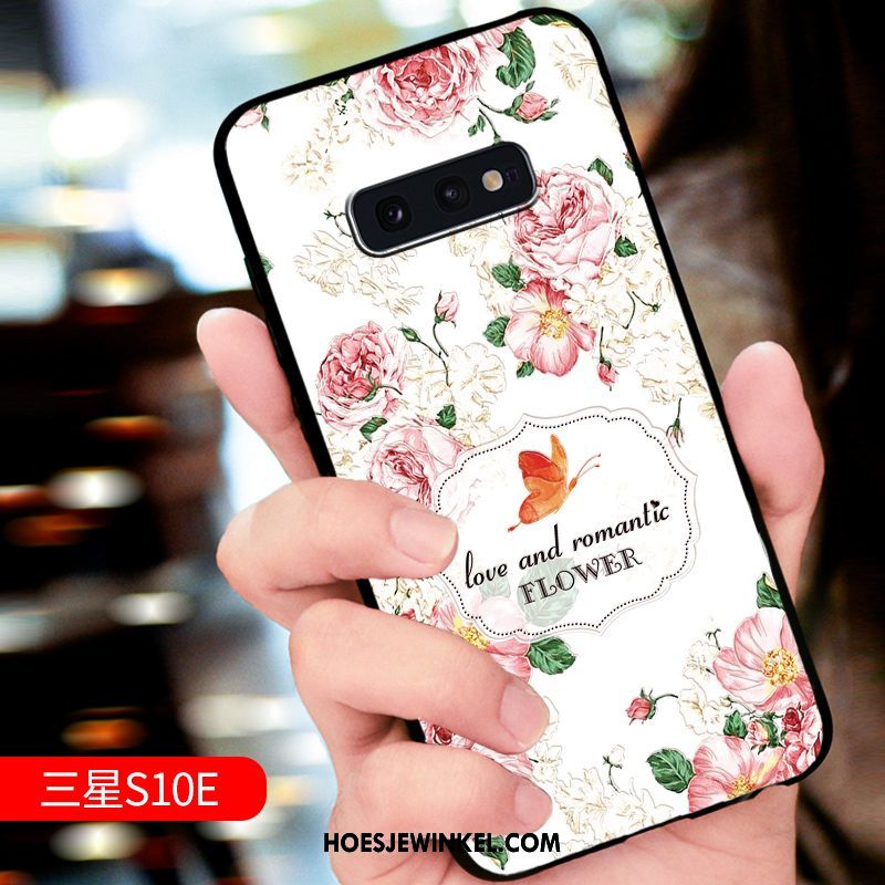 Samsung Galaxy S10e Hoesje Siliconen All Inclusive Anti-fall, Samsung Galaxy S10e Hoesje Pas Trendy Merk