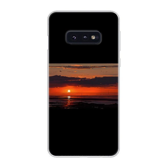 Samsung Galaxy S10e Hoesje Siliconen Bescherming Zacht, Samsung Galaxy S10e Hoesje Hoes Wit