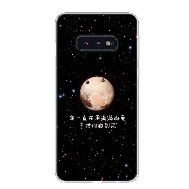 Samsung Galaxy S10e Hoesje Siliconen Bescherming Zacht, Samsung Galaxy S10e Hoesje Hoes Wit