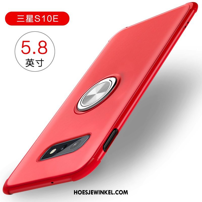 Samsung Galaxy S10e Hoesje Ster High End Zacht, Samsung Galaxy S10e Hoesje Magnetisch Ring