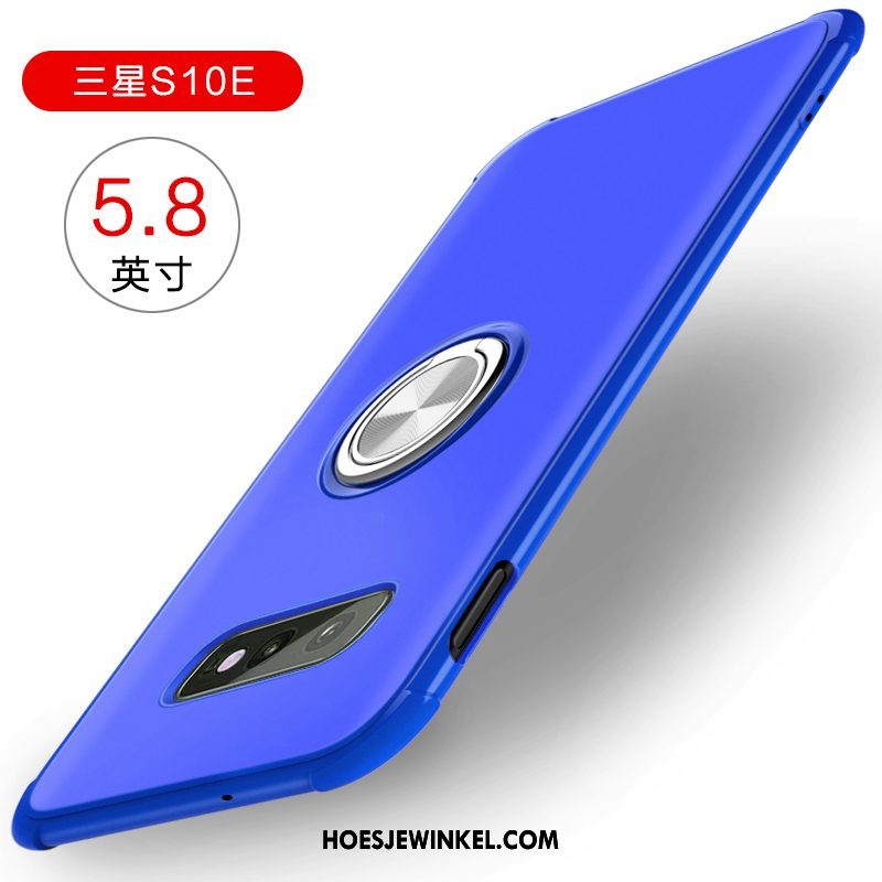 Samsung Galaxy S10e Hoesje Ster High End Zacht, Samsung Galaxy S10e Hoesje Magnetisch Ring