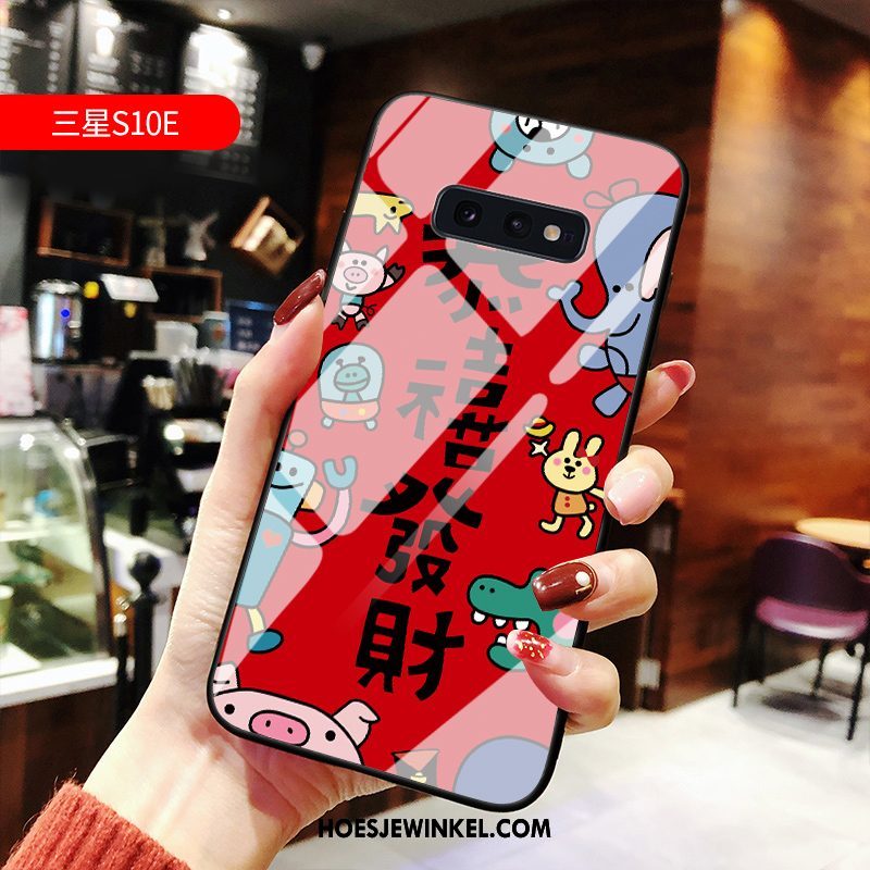 Samsung Galaxy S10e Hoesje Vers Siliconen Zacht, Samsung Galaxy S10e Hoesje Trendy Merk Spotprent