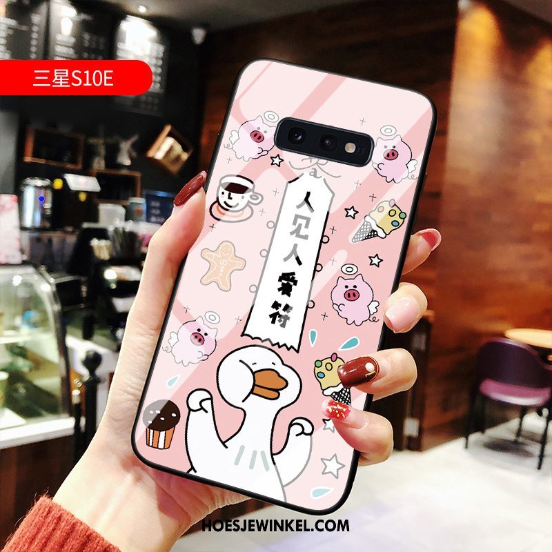 Samsung Galaxy S10e Hoesje Vers Siliconen Zacht, Samsung Galaxy S10e Hoesje Trendy Merk Spotprent