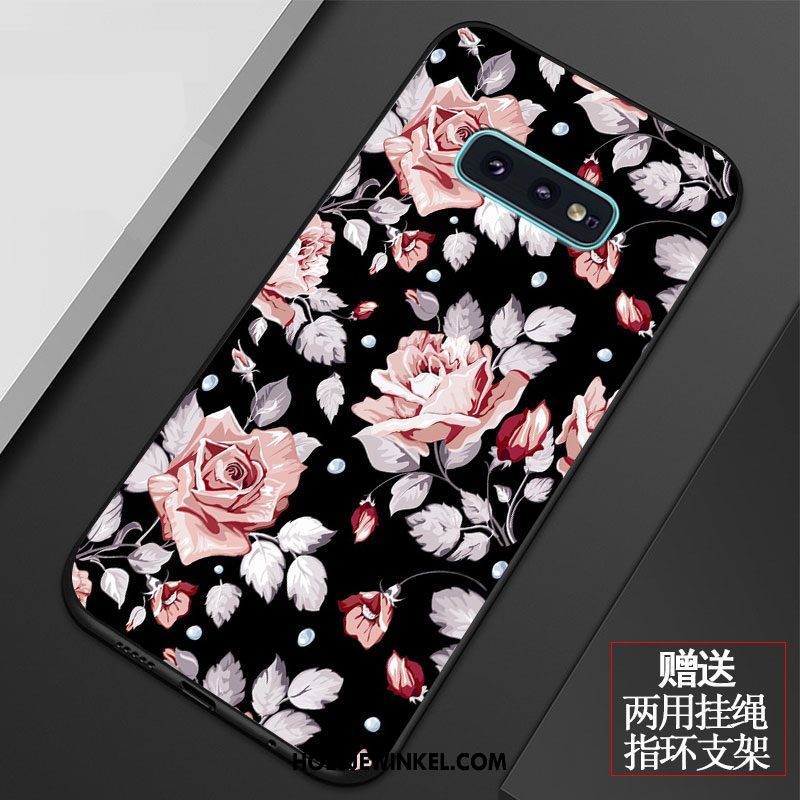 Samsung Galaxy S10e Hoesje Vintage Ster Zacht, Samsung Galaxy S10e Hoesje All Inclusive Bescherming