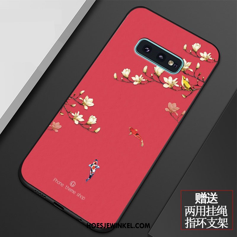 Samsung Galaxy S10e Hoesje Vintage Ster Zacht, Samsung Galaxy S10e Hoesje All Inclusive Bescherming