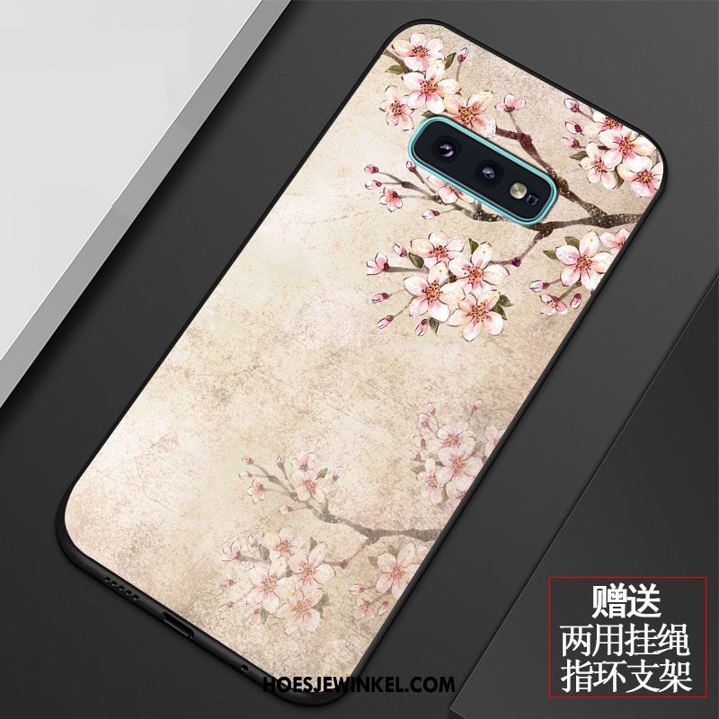 Samsung Galaxy S10e Hoesje Vintage Ster Zacht, Samsung Galaxy S10e Hoesje All Inclusive Bescherming