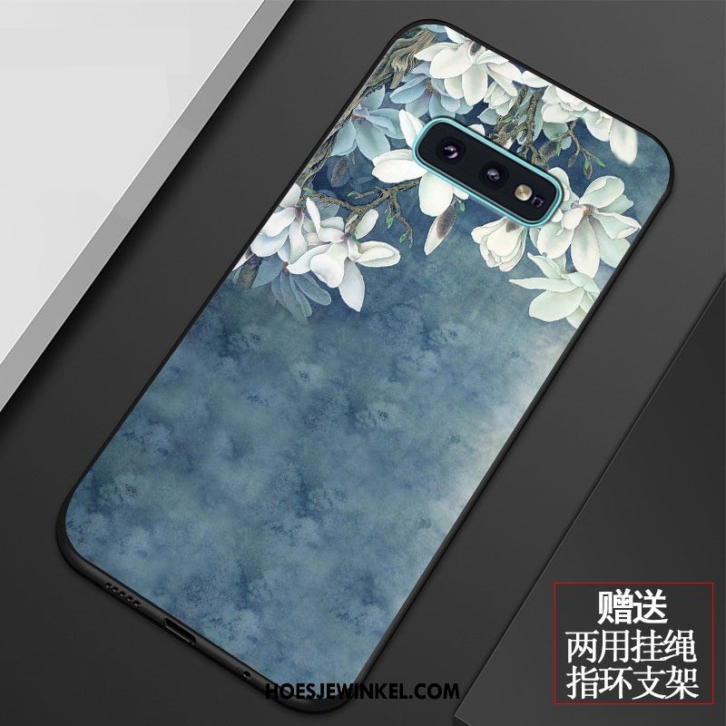 Samsung Galaxy S10e Hoesje Vintage Ster Zacht, Samsung Galaxy S10e Hoesje All Inclusive Bescherming