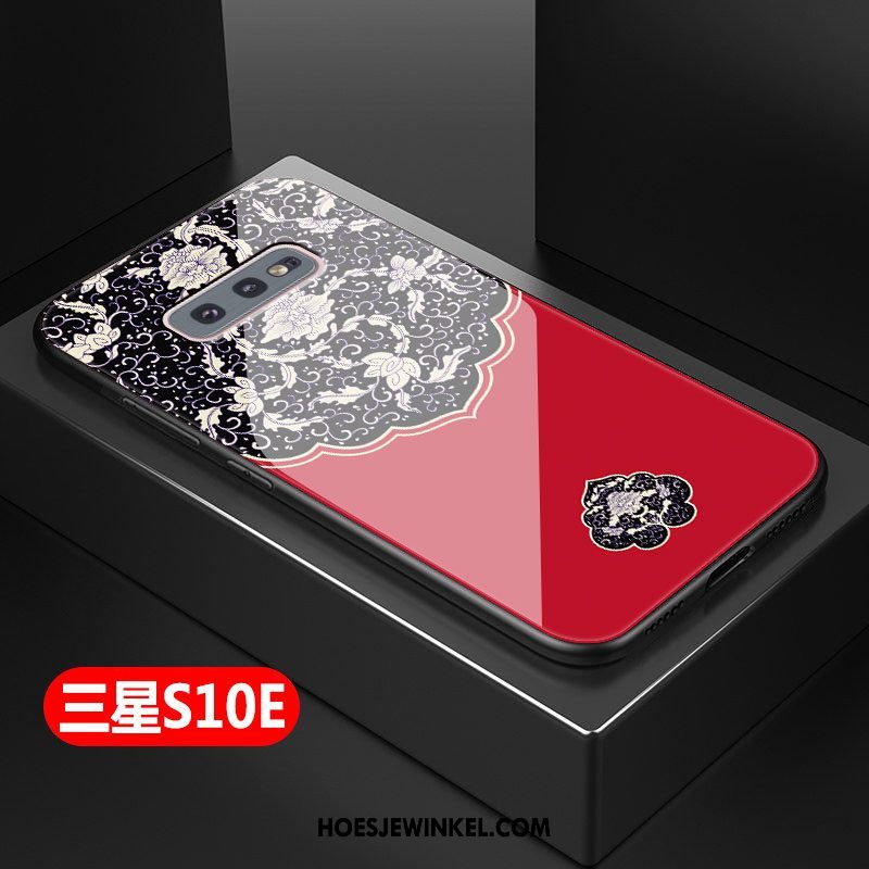 Samsung Galaxy S10e Hoesje Zacht Anti-fall Scheppend, Samsung Galaxy S10e Hoesje Hard Chinese Stijl