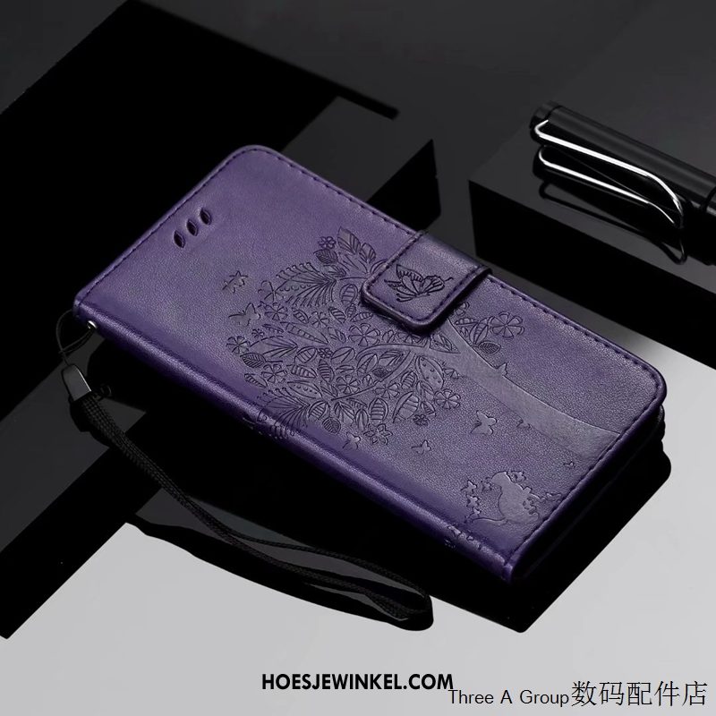 Samsung Galaxy S20 Hoesje Mooie Bescherming Purper, Samsung Galaxy S20 Hoesje Ster Clamshell