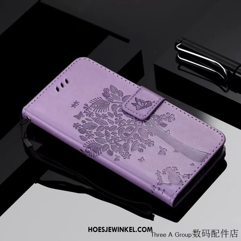 Samsung Galaxy S20 Hoesje Mooie Bescherming Purper, Samsung Galaxy S20 Hoesje Ster Clamshell