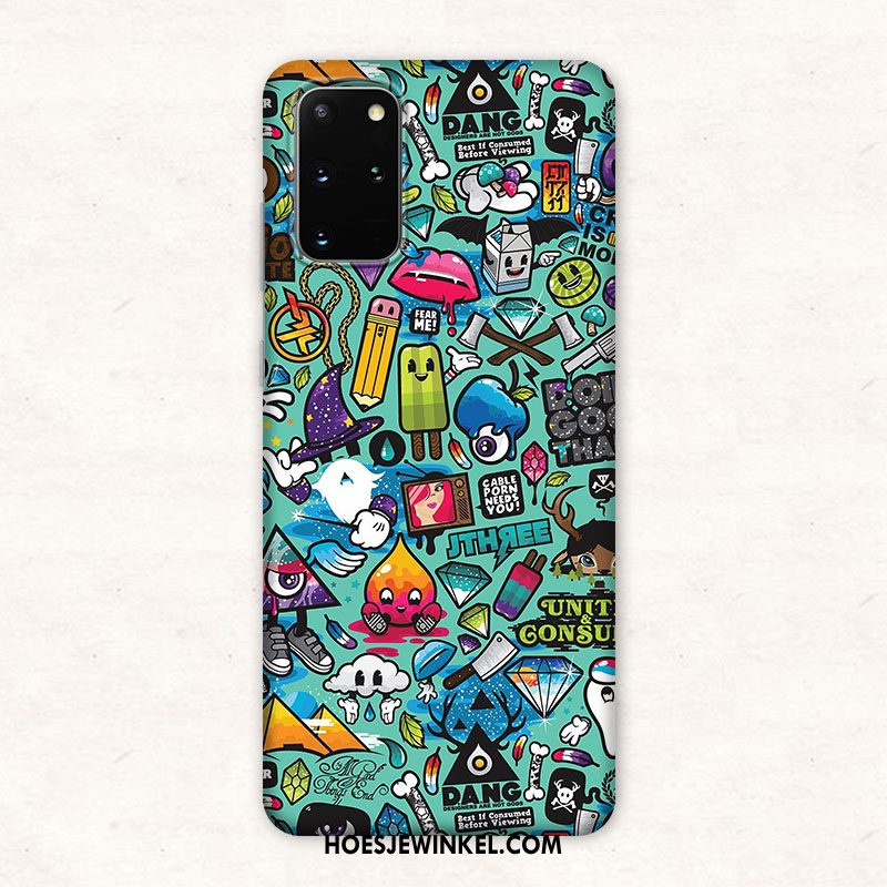 Samsung Galaxy S20+ Hoesje Trendy Merk Mobiele Telefoon Patroon, Samsung Galaxy S20+ Hoesje Geschilderd Hoes