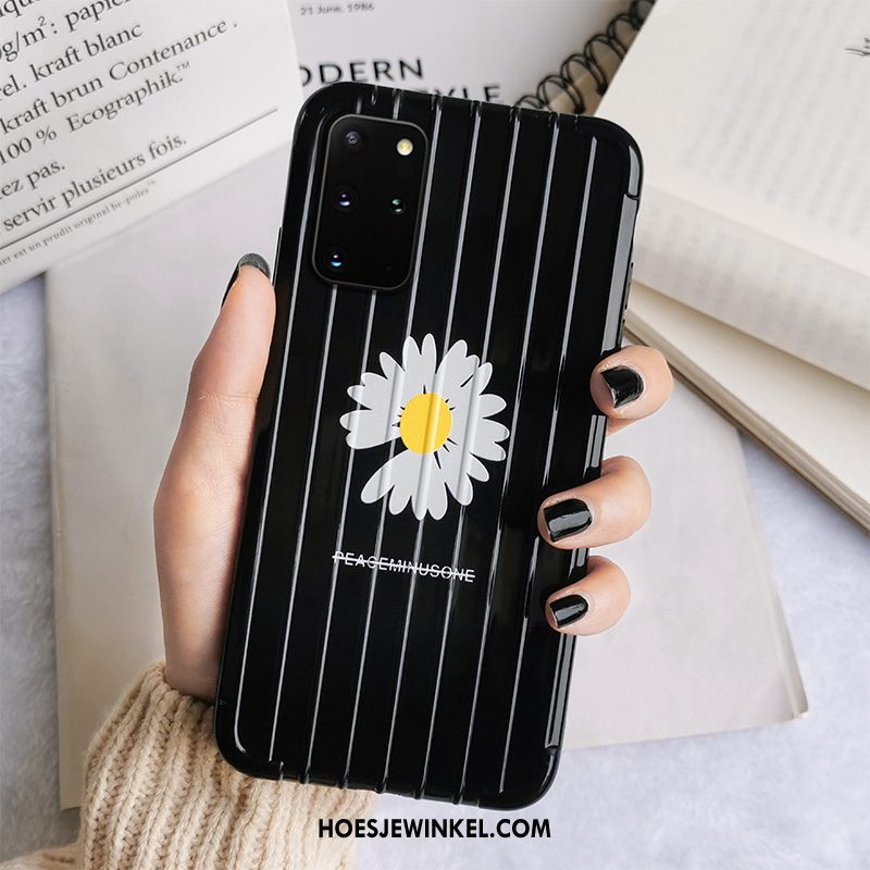 Samsung Galaxy S20+ Hoesje Zwart Hoes Lovers, Samsung Galaxy S20+ Hoesje Anti-fall Wind