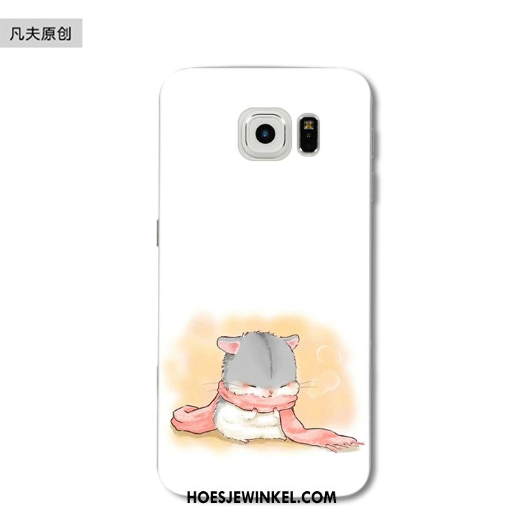 Samsung Galaxy S6 Edge Hoesje Grappig Siliconen Scheppend, Samsung Galaxy S6 Edge Hoesje Hoes Mooie