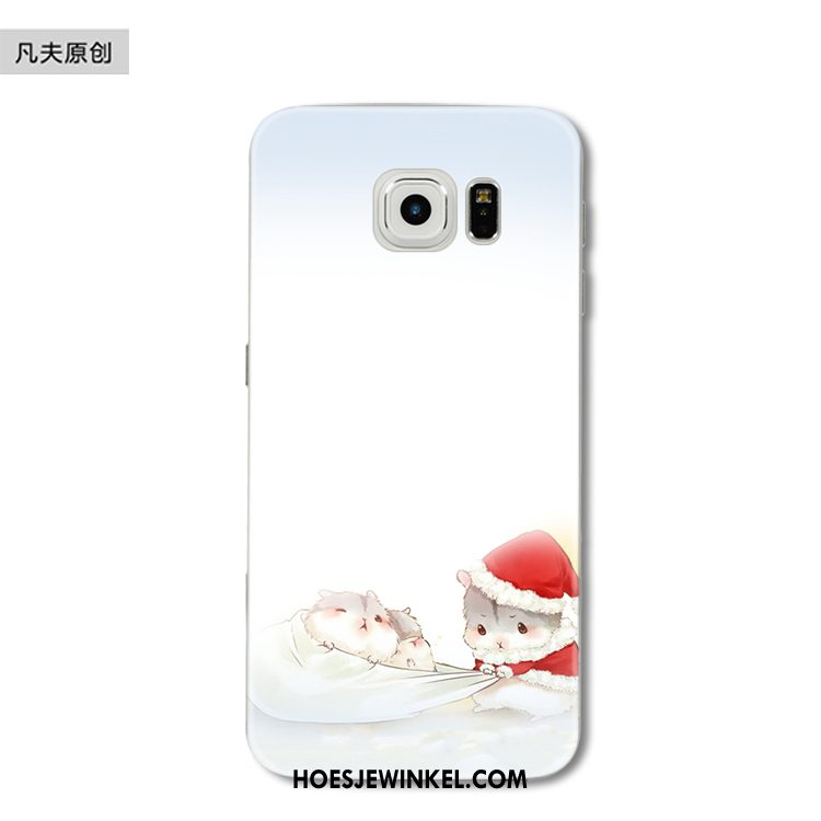 Samsung Galaxy S6 Edge Hoesje Grappig Siliconen Scheppend, Samsung Galaxy S6 Edge Hoesje Hoes Mooie