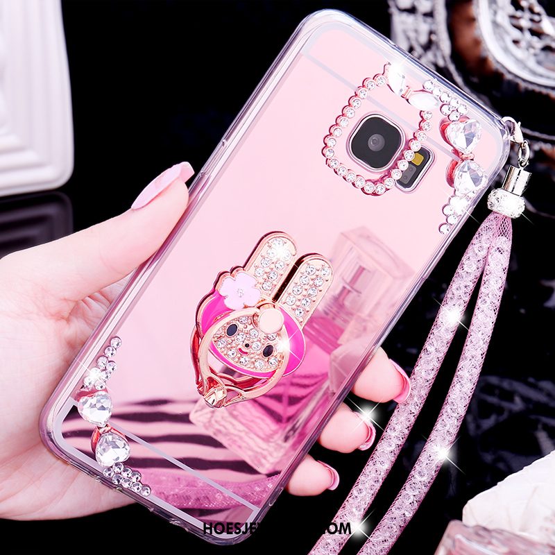 Samsung Galaxy S6 Edge Hoesje Hanger Mobiele Telefoon Siliconen, Samsung Galaxy S6 Edge Hoesje Met Strass Hoes