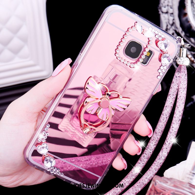 Samsung Galaxy S6 Edge Hoesje Hanger Mobiele Telefoon Siliconen, Samsung Galaxy S6 Edge Hoesje Met Strass Hoes