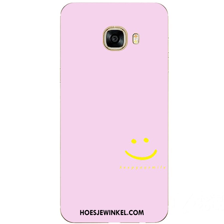 Samsung Galaxy S6 Edge Hoesje Siliconen Super Schattig Zacht, Samsung Galaxy S6 Edge Hoesje Mobiele Telefoon Smiley