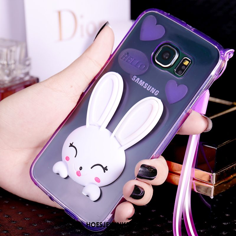 Samsung Galaxy S6 Edge Hoesje Zacht Hanger Bescherming, Samsung Galaxy S6 Edge Hoesje Mobiele Telefoon Ster