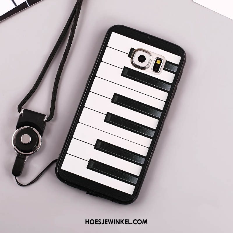 Samsung Galaxy S6 Hoesje Bescherming Anti-fall Hoes, Samsung Galaxy S6 Hoesje Siliconen Hanger