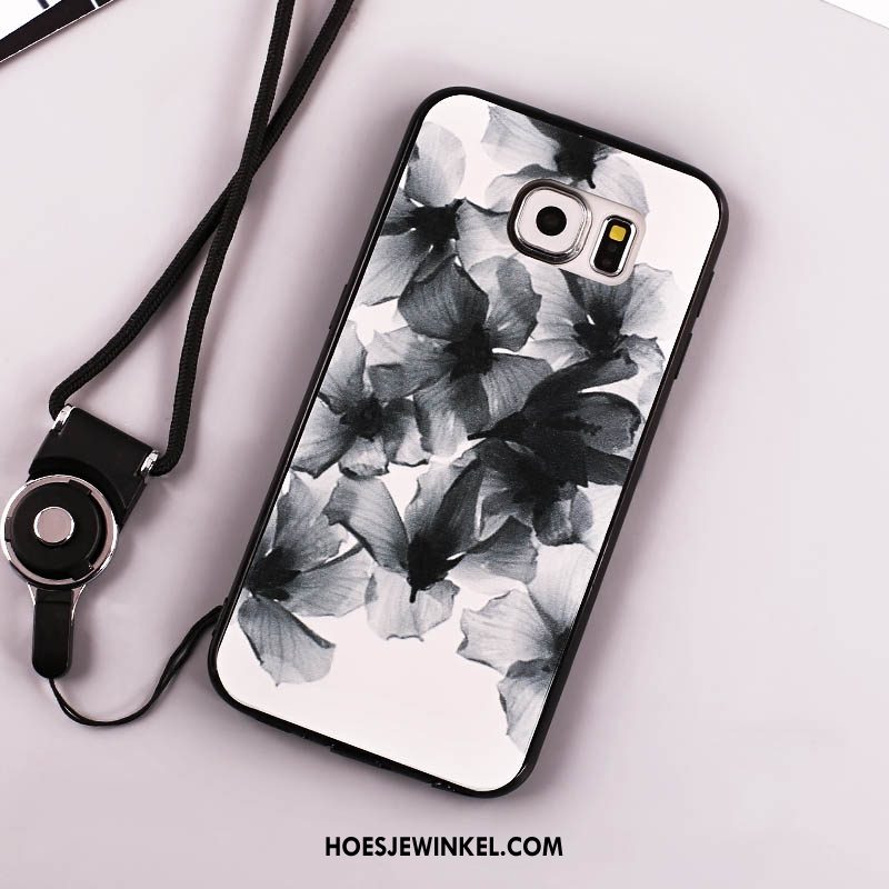 Samsung Galaxy S6 Hoesje Bescherming Anti-fall Hoes, Samsung Galaxy S6 Hoesje Siliconen Hanger