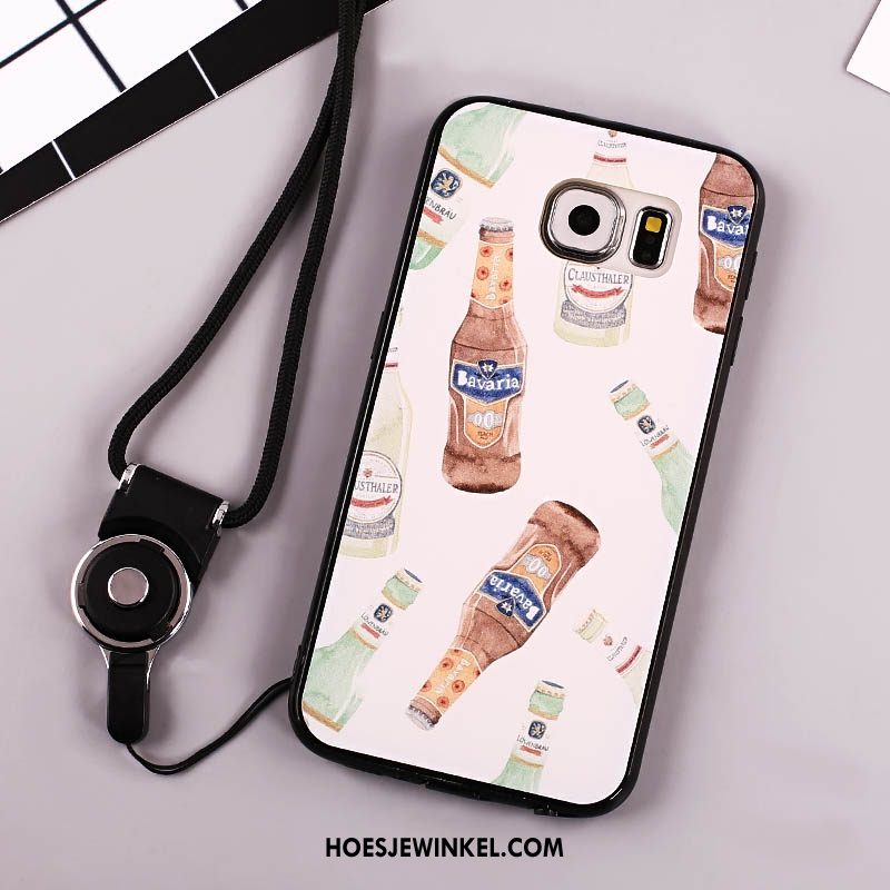 Samsung Galaxy S6 Hoesje Bescherming Anti-fall Hoes, Samsung Galaxy S6 Hoesje Siliconen Hanger